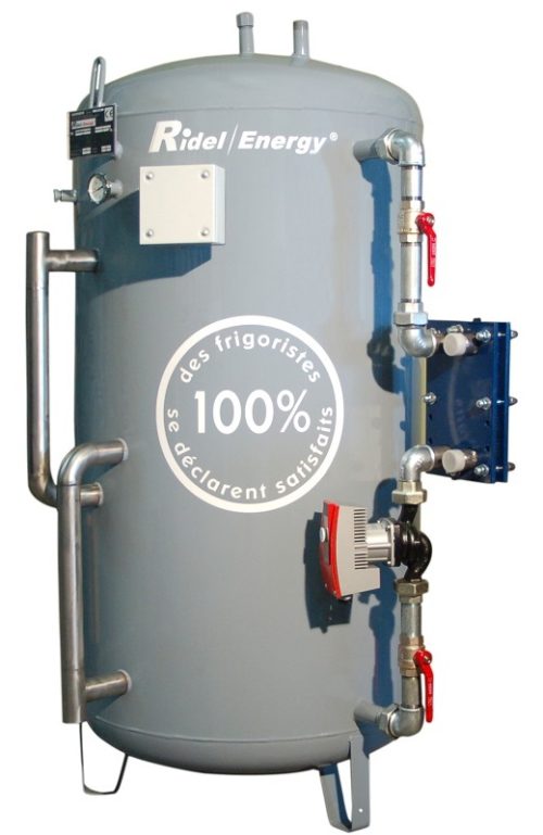 Heat recovery from refrigeration units Ridel-Energy