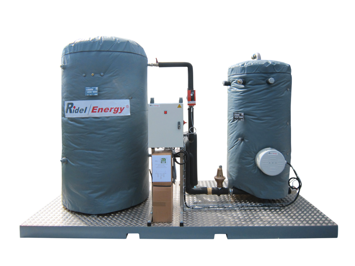 Heat recovery from refrigeration units Ridel-Energy