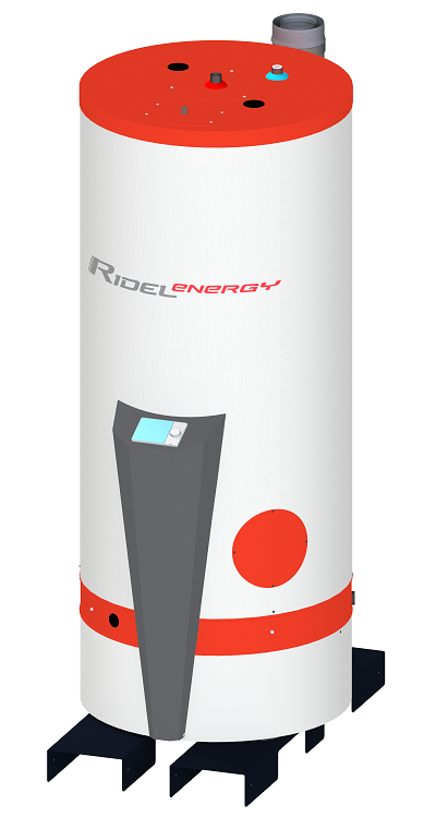 Domestic hot water production Ridel/G-kd condensing gas-fired high efficiency hot water heater 